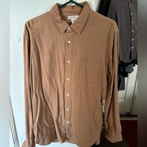 Hiroshi Kato - The Ripper Double Gauze Organic Cotton Shirt - Camel